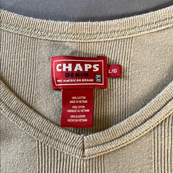 Chaps Denim Large Shirt. GUC. - Picture 7 of 8